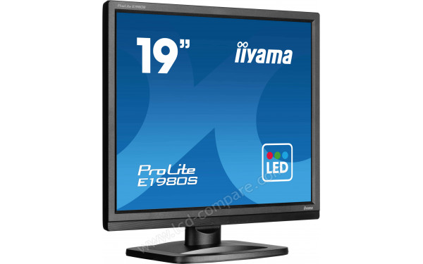 IIYAMA ProLite E1980S-B1 - Vue 3/4 gauche
