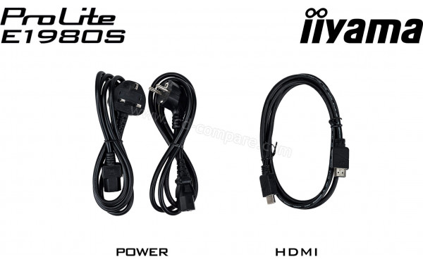 IIYAMA ProLite E1980S-B1 - Accessoires