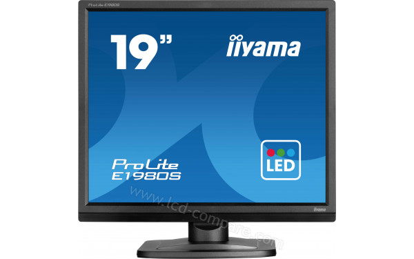 IIYAMA ProLite E1980S-B1 - Vue de face