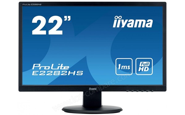 IIYAMA ProLite E2282HS-B1 - Vue de face
