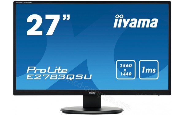 IIYAMA ProLite E2783QSU-B1 - Vue de face