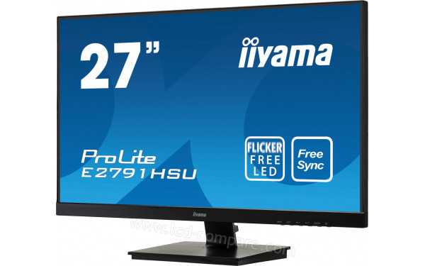 IIYAMA ProLite E2791HSU-B1 - Vue 3/4 droite