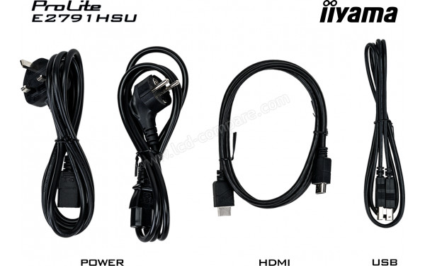 IIYAMA ProLite E2791HSU-B1 - Acecssoires