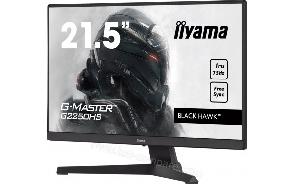 IIYAMA G-Master G2250HS-B1 - Vue 3/4 droite