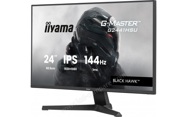 IIYAMA G-Master G2441HSU-B1 - Vue 3/4 droite