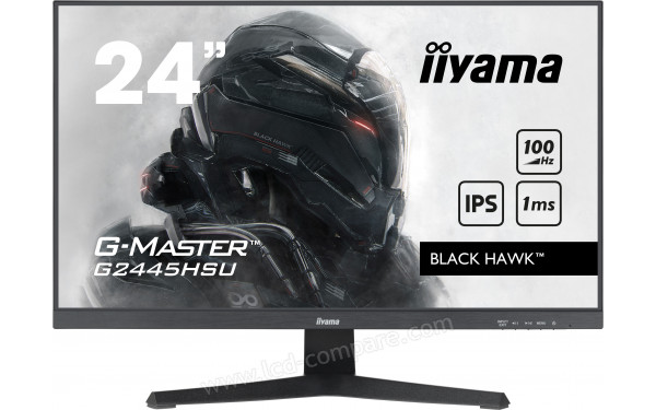 IIYAMA G-Master G2445HSU-B1 - Vue de face