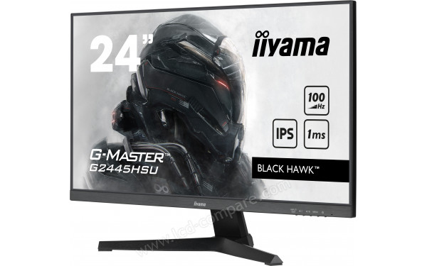 IIYAMA G-Master G2445HSU-B1 - Vue 3/4 droite