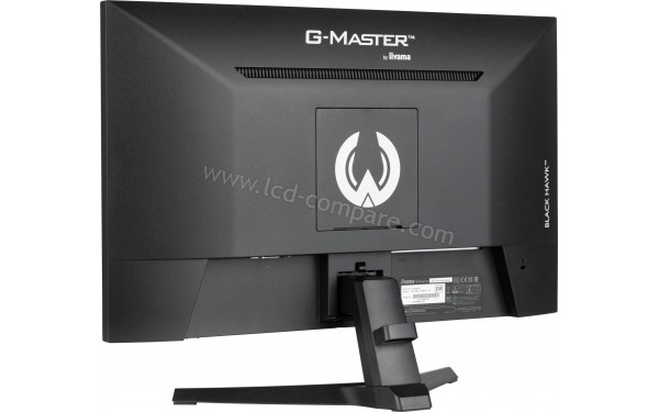 IIYAMA G-Master G2445HSU-B1 - Vue 3/4 arri&egrave;re