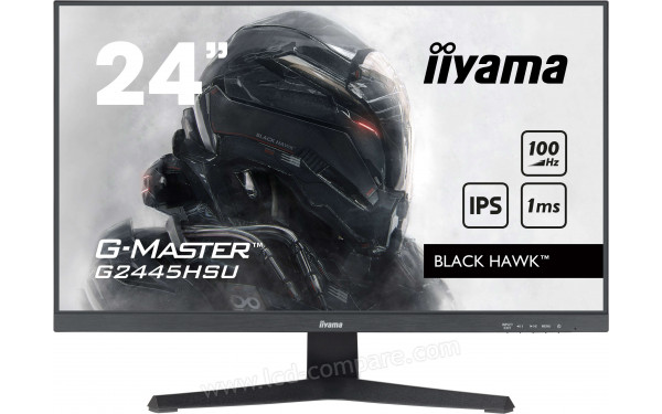 IIYAMA G-Master G2445HSU-B2 - Vue de face