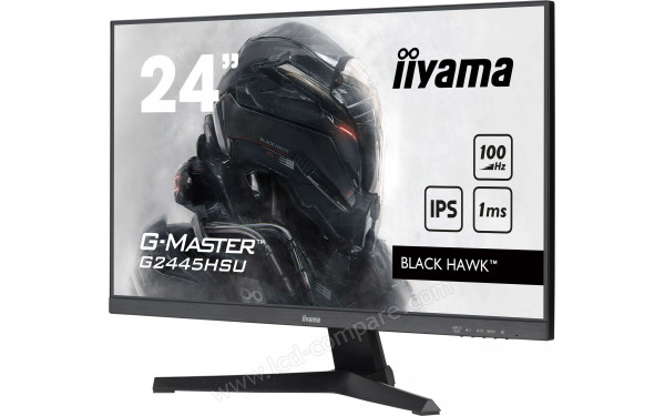 IIYAMA G-Master G2445HSU-B2 - Vue 3/4 droite