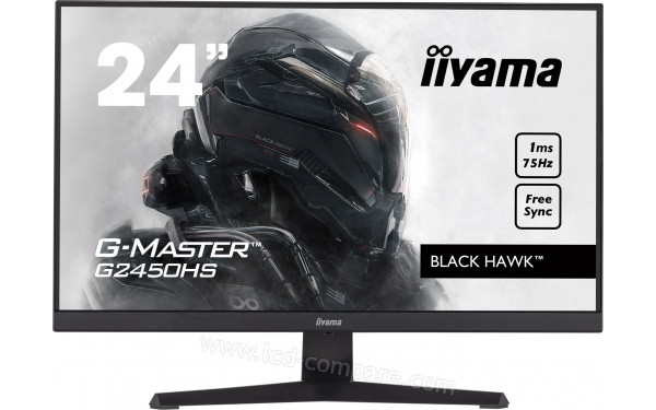 IIYAMA G-Master G2450HS-B1 - Vue de face