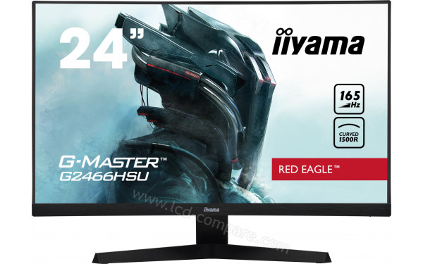 IIYAMA G-Master G2466HSU-B1 - Vue de face