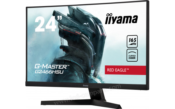 IIYAMA G-Master G2466HSU-B1 - Vue 3/4 droite