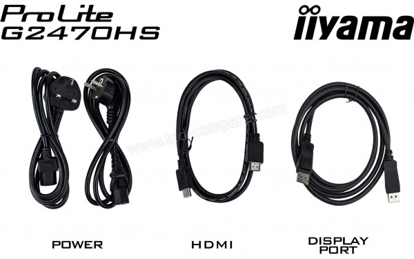 IIYAMA G-Master G2470HS-B1 - Accessoires
