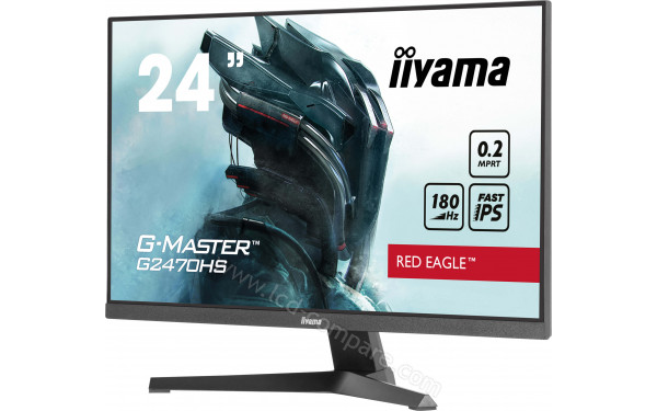 IIYAMA G-Master G2470HS-B1 - Vue 3/4 droite