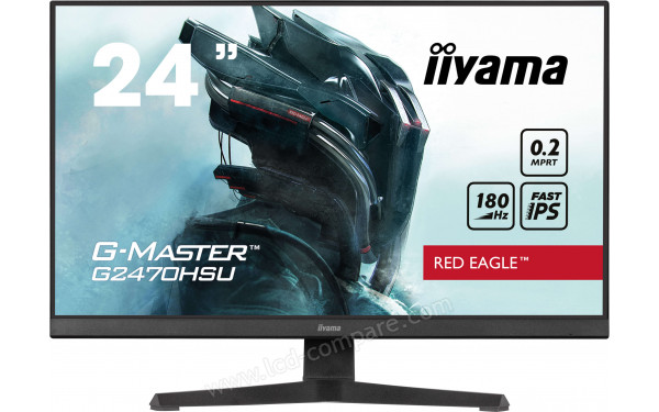 IIYAMA G-Master G2470HSU-B6 - Vue de face