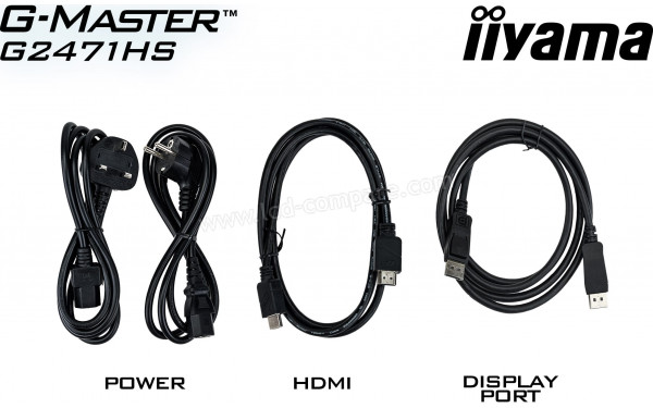 IIYAMA G-Master G2471HS-B1 - Accessoires