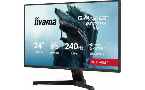 IIYAMA G-Master G2471HS-B1 - Vue 3/4 droite