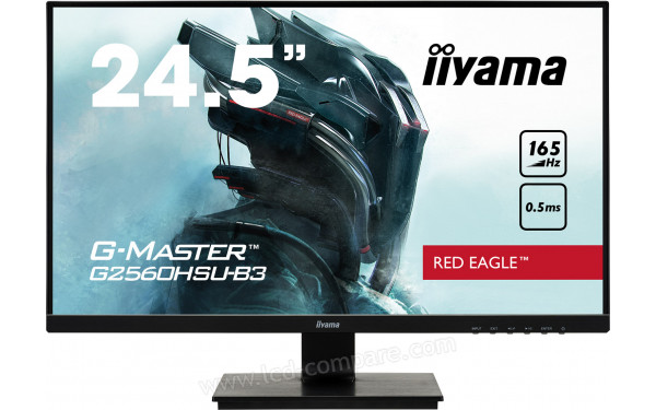 IIYAMA G-Master G2560HSU-B3 - Vue de face