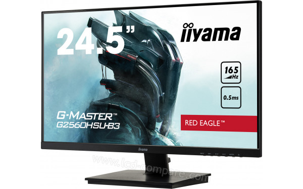 IIYAMA G-Master G2560HSU-B3 - Vue 3/4 droite