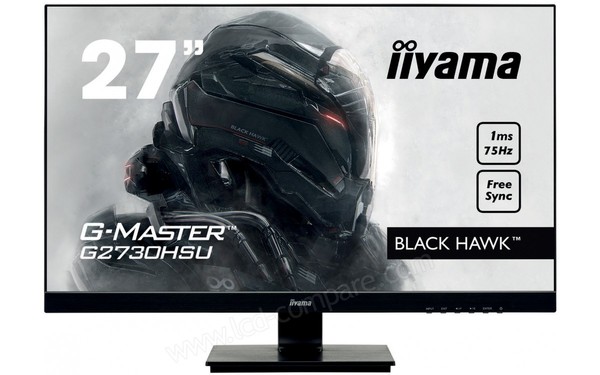 IIYAMA G-Master G2730HSU-B1 - Vue de face