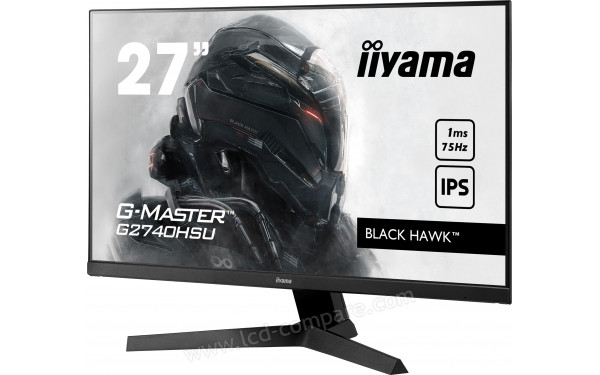 IIYAMA G-Master G2740HSU-B1 - Vue 3/4 droite