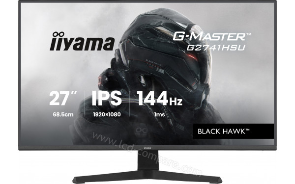 IIYAMA G-Master G2741HSU-B1 - Vue de face