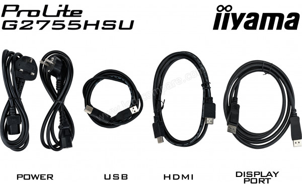 IIYAMA G-Master G2755HSU-B1 - Accessoires