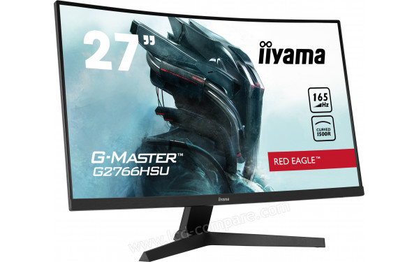 IIYAMA G-Master G2766HSU-B1 - Vue 3/4 gauche