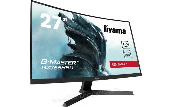 IIYAMA G-Master G2766HSU-B1 - Vue 3/4 gauche