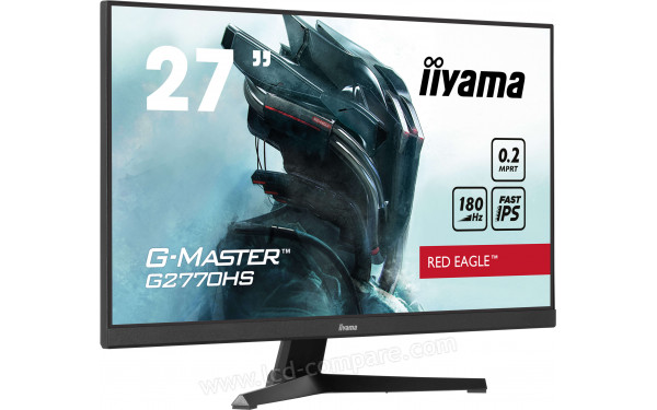 IIYAMA G-Master G2770HS-B1 - Vue 3/4 gauche