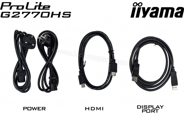 IIYAMA G-Master G2770HS-B1 - Accessoires