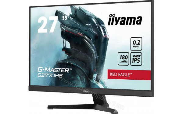 IIYAMA G-Master G2770HS-B1 - Vue 3/4 droite