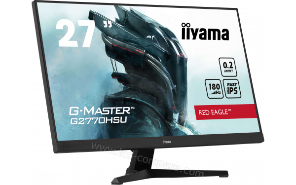 IIYAMA G-Master G2770HSU-B6 - Vue 3/4 gauche