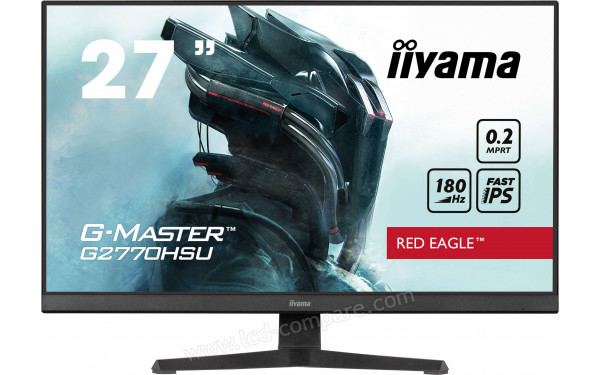 IIYAMA G-Master G2770HSU-B6 - Vue de face