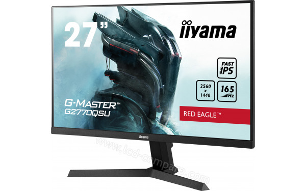 IIYAMA G-Master G2770QSU-B1 - Vue 3/4 droite