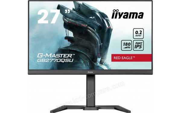 IIYAMA G-Master G2770QSU-B6 - Vue de face