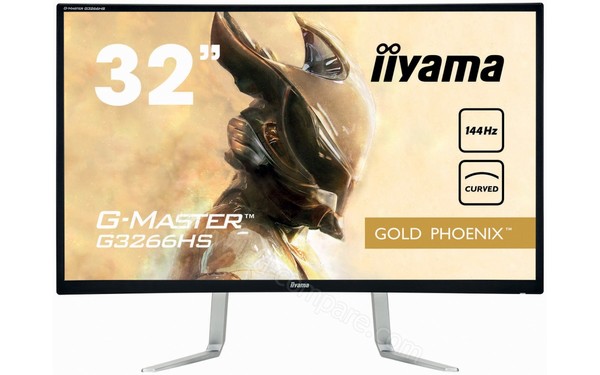 IIYAMA G-Master G3266HS-B1 - Vue de face
