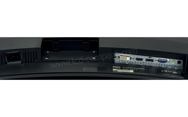 IIYAMA G-Master G3266HS-B1 - Connectique