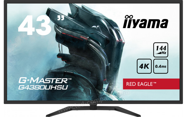 IIYAMA G-Master G4380UHSU-B1 - Vue de face