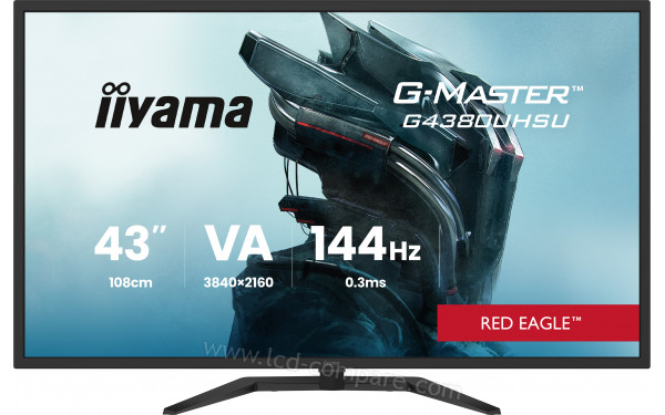 IIYAMA G-Master G4380UHSU-B2 - Vue de face