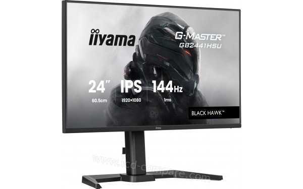 IIYAMA G-Master GB2441HSU-B1 - Vue 3/4 gauche