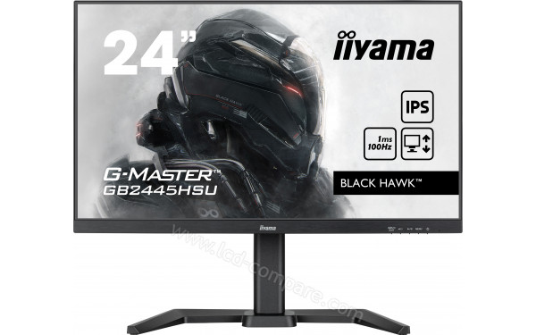 IIYAMA G-Master GB2445HSU-B2 - Vue de face