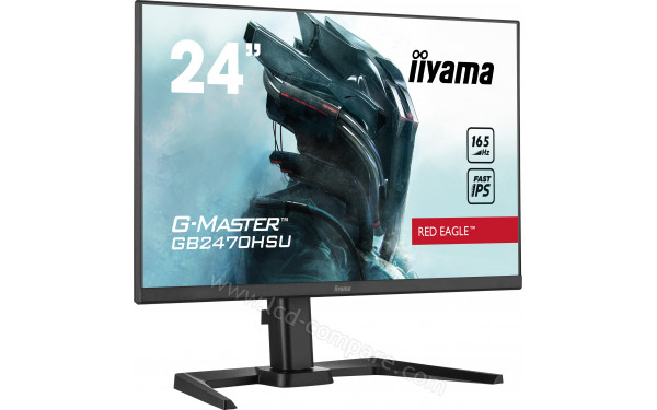 IIYAMA G-Master GB2470HSU-B5 - Vue 3/4 gauche