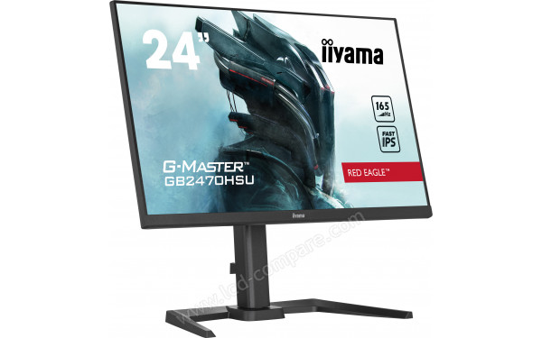 IIYAMA G-Master GB2470HSU-B5 - Vue 3/4 gauche