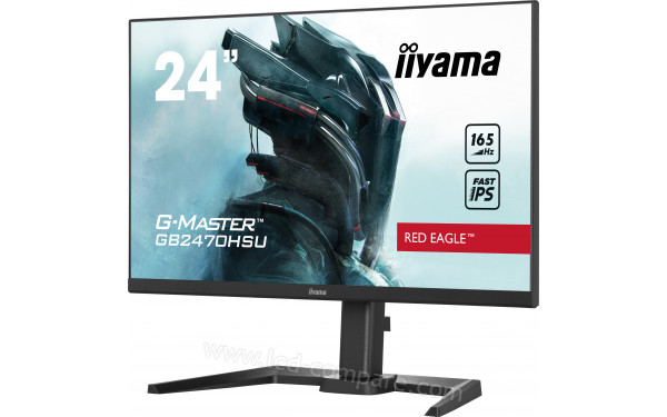 IIYAMA G-Master GB2470HSU-B5 - Vue 3/4 droite