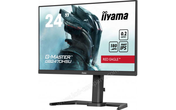 IIYAMA G-Master GB2470HSU-B6 - Vue 3/4 droite