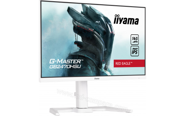 IIYAMA G-Master GB2470HSU-W5 - Vue 3/4 gauche