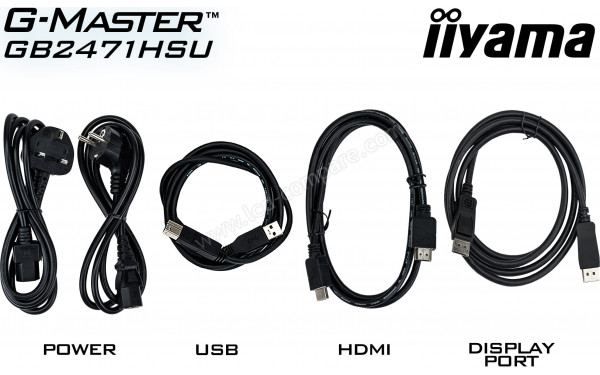 IIYAMA G-Master GB2471HSU-B1 - Accessoires