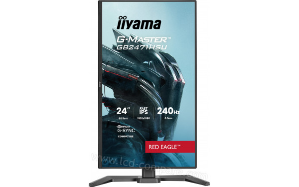 IIYAMA G-Master GB2471HSU-B1 - Vue de face
